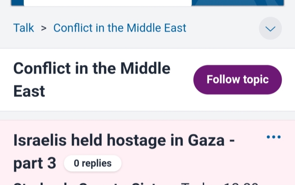 Israelis held hostage (part 2)