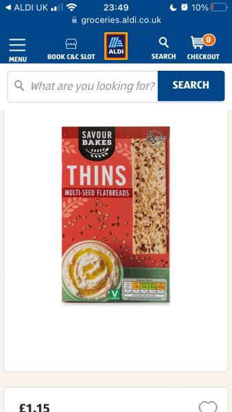 Non-UPF biscuits for cheese