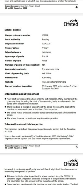 Ruth Perry - OFSTED ‘contributed to death of Headteacher’