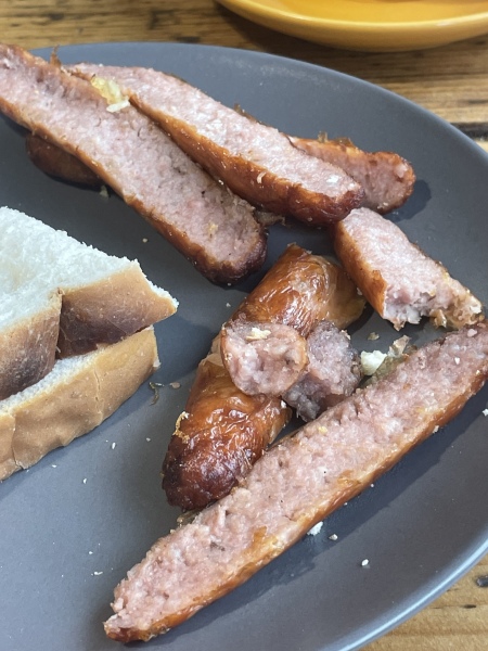 Pregnancy and undercooked sausage!?