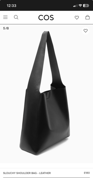 Large shoulder bag like the one from Nearly Normal Family on Netflix