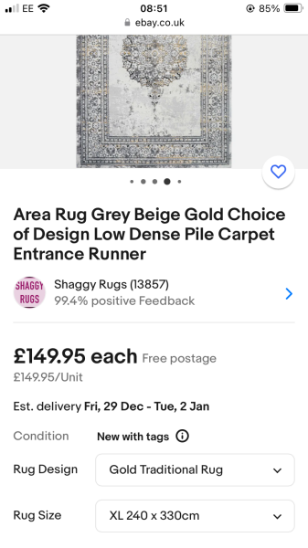 Help to find a large rug