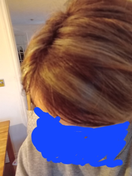 To have told my hairdresser I'm not happy
