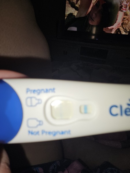 Almost invisible line at 7dpo??