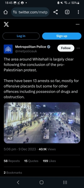 Shocked by the racist signs at marches