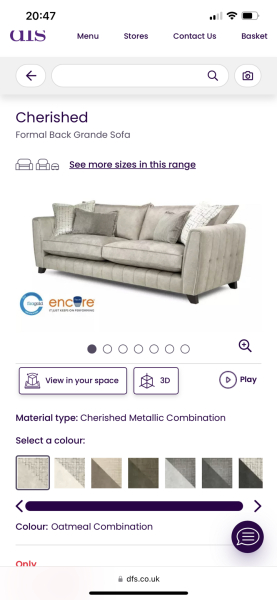 AIBU with the colour of these sofas?