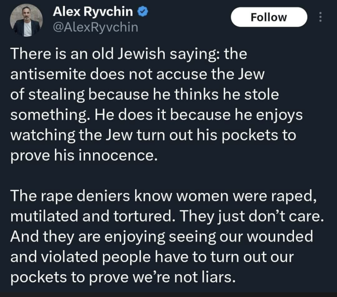 Horrors of violence towards women on October the 7th suppressed