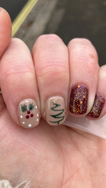 Please show me your Christmas nails?