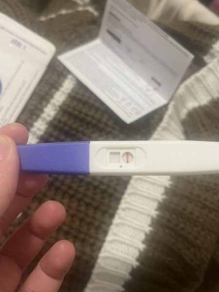 Faint line? Or line eyes?