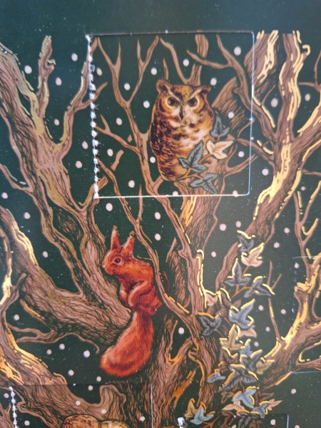 Picture advent calendars that add to the scene rather than have random pictures behind the doors