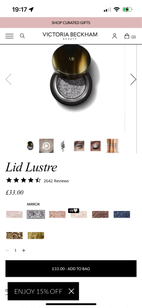 Good quality glitter eyeshadow
