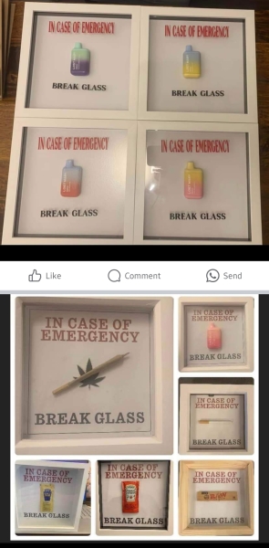 Homemade Christmas tat for sale....