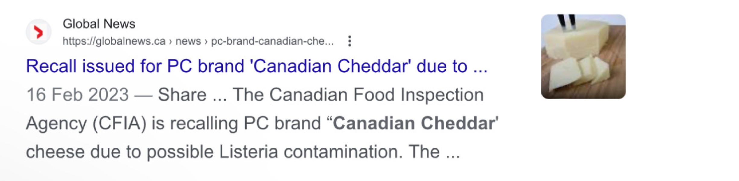 Anyone know where Canadian cheddar went?