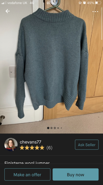 I so want to ask for this jumper but it's sold out