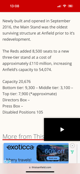 Anyone else got disability / hospitality tickets for Taylor Swift at Anfield?