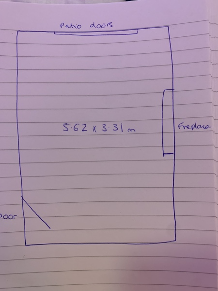 Living room layout