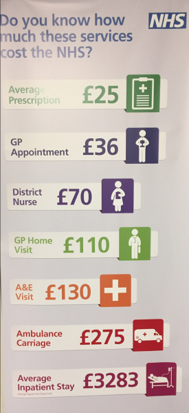 NHS is absolutely appalling and I’m paying for this