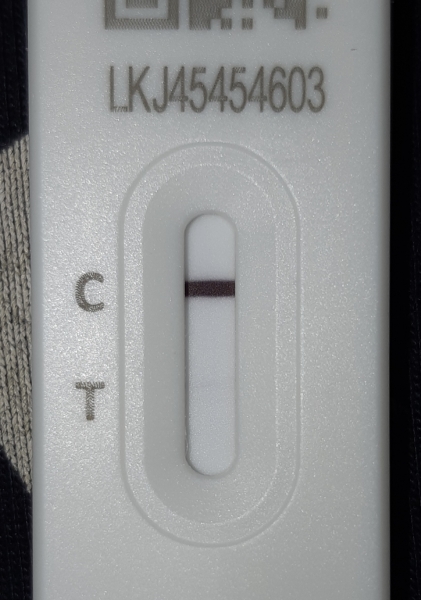 Faintest line ever... positive LFT?