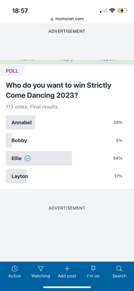 Strictly Poll 2: Semi-Final edition
