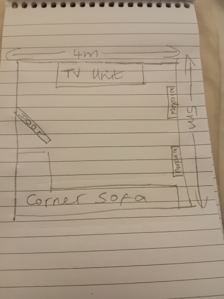 Help me find a rug for my large squarish living room.