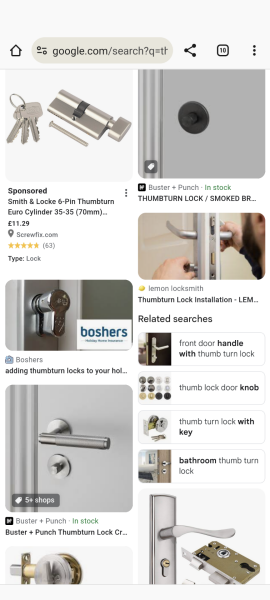 There must always be keys near doors?
