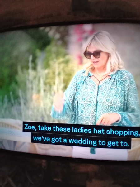 Mamma mia.  Help me find Zoe Ball's blouse!