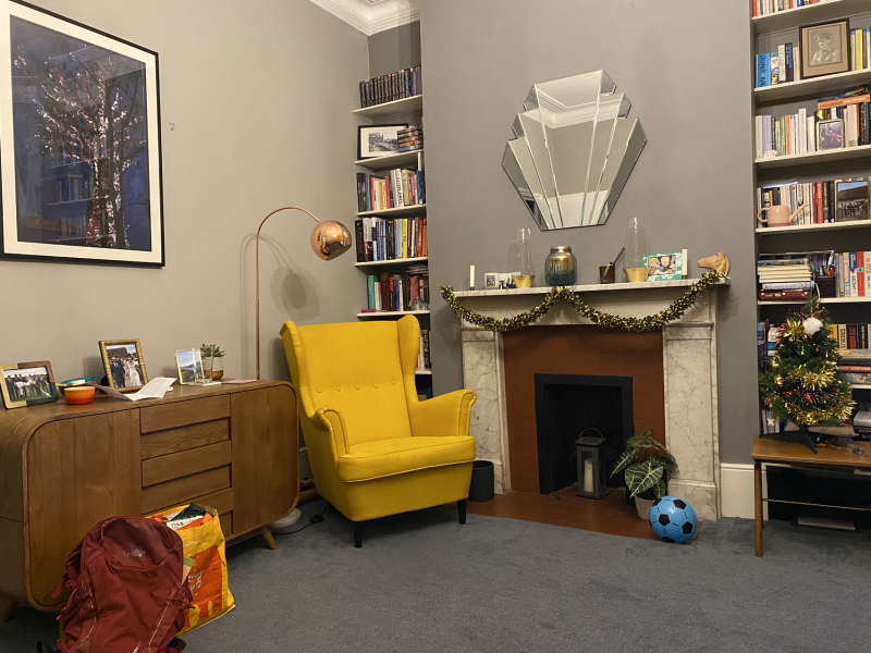 To ask you to show me your normal home…
