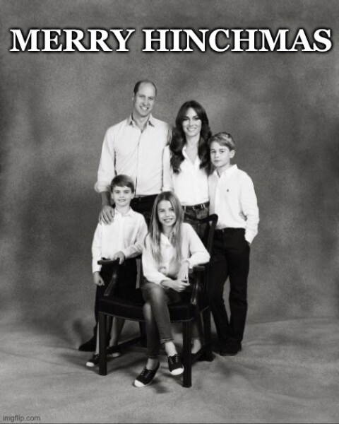 Wales family Christmas card