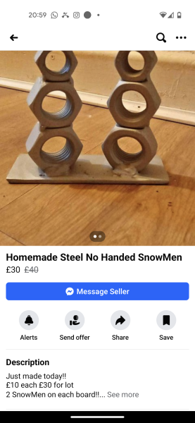 Homemade Christmas tat for sale....