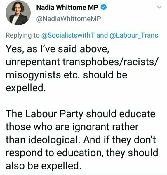 Labour MP Nadia Whittome