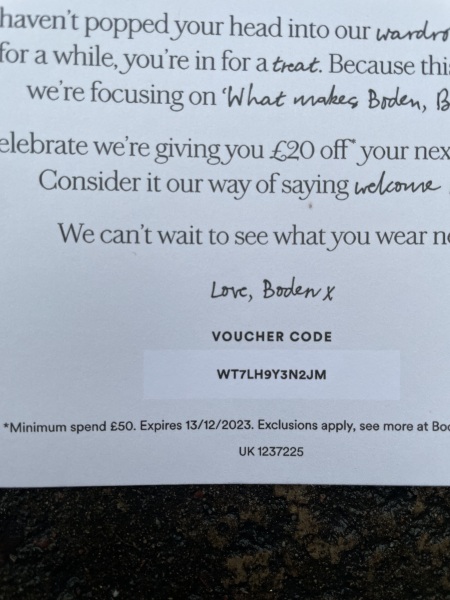 Thread 15 - the one with turkey delight