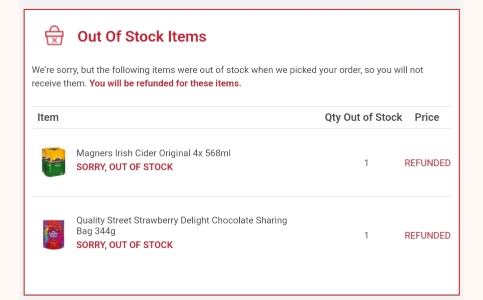 Very impressed with Iceland online shopping!