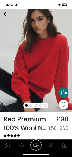 I so want to ask for this jumper but it's sold out