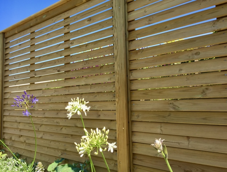 What should I replace this fencing with?