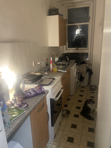 To ask you to show me your normal home…