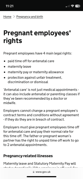 To think this appointment is pregnancy related?