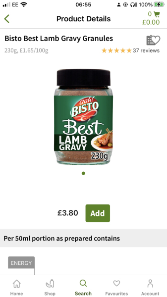 Why doesn't lamb gravy exist?