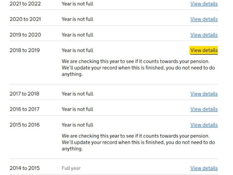 Pension years "not yet decided"