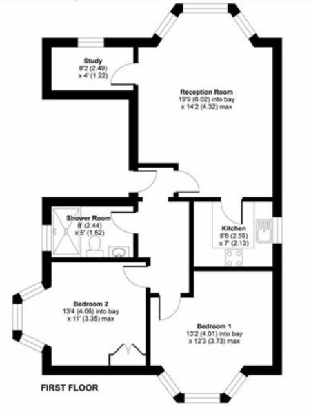 This conversion apartment for a family of 3?