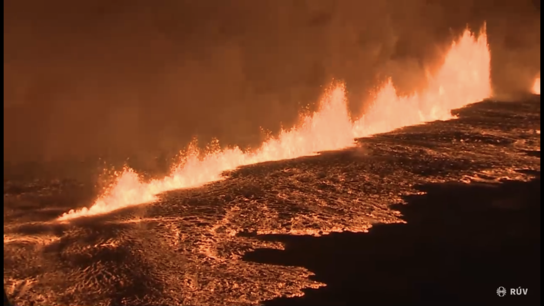 Iceland - possible eruption due near the Blue Lagoon