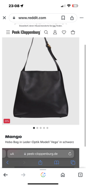 Large shoulder bag like the one from Nearly Normal Family on Netflix