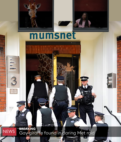 Everyone scarper, the rozzers are coming