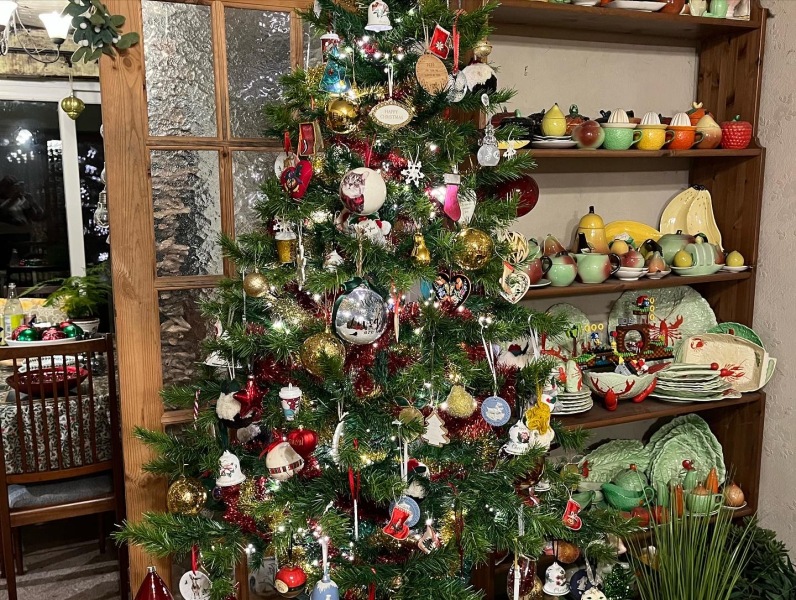 To not have a theme for our Christmas tree?