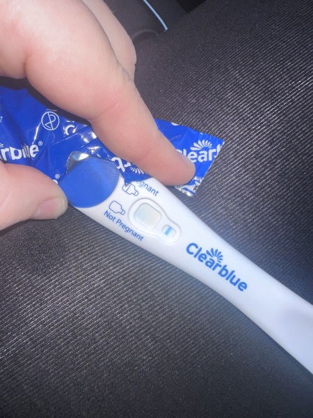 clear blue evap lines or pregnant?