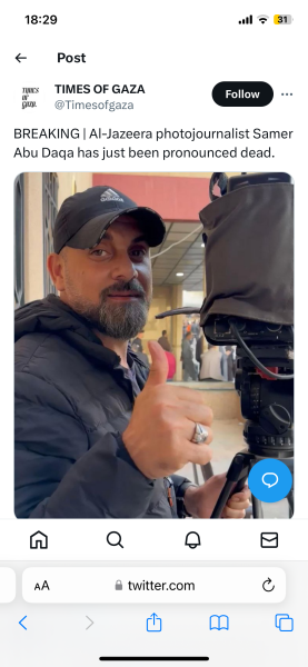 Journalists on the ground in Gaza