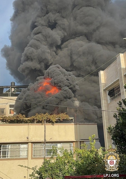 Layla Moran's family trapped in Catholic church and under attack from IDF