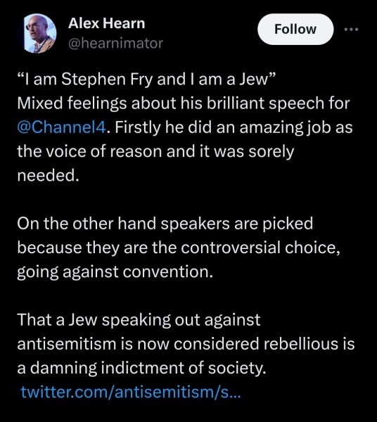 How do prevent the rise of anti Semitic feeling in the UK?