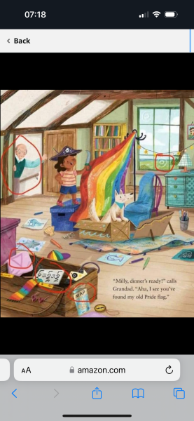 Grandad's Pride is being read on milkshake on channel 5 - not acceptable! AIBU