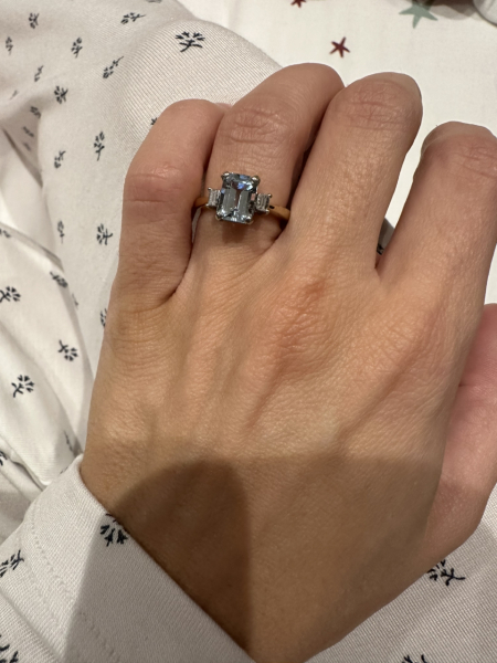 I think my partner is going to propose tomorrow...