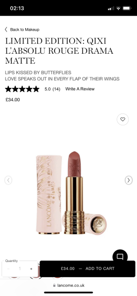 Lancôme lipstick